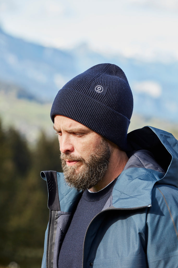 The Italian extra fine 100% merino wool cap